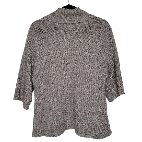 Cheryl Nash Silver Sparkle Cardigan Sweater - Picture 4 of 7
